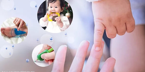 부드러운 터치의 감각을 이용하다