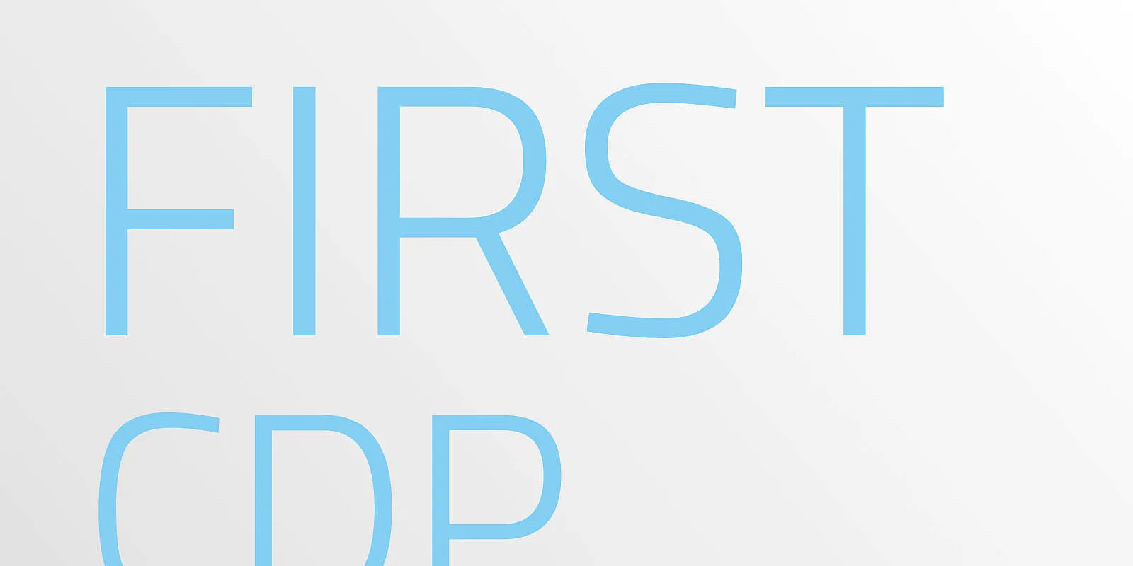 First CDP
