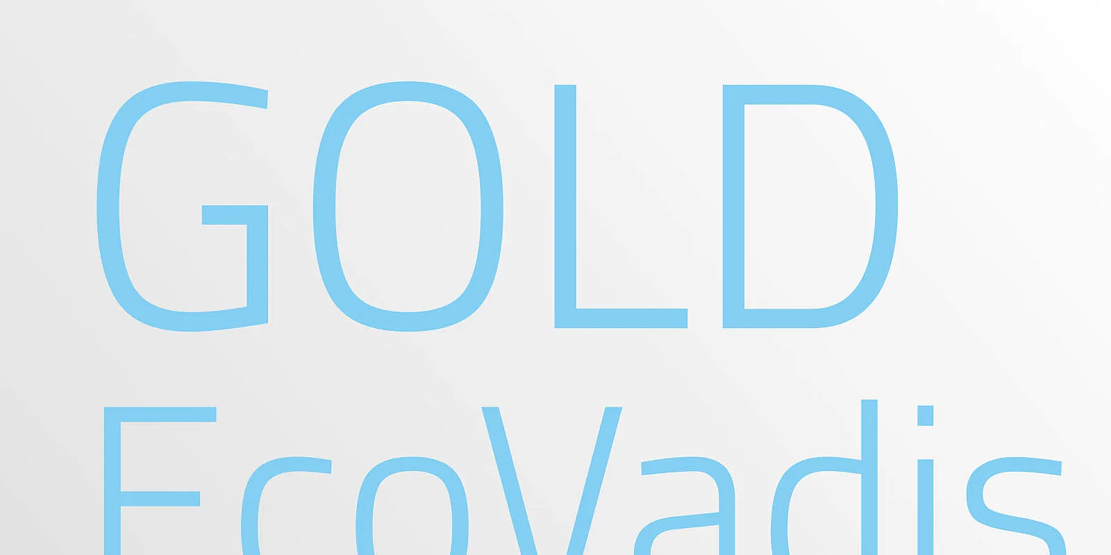 Ecovadis Gold
